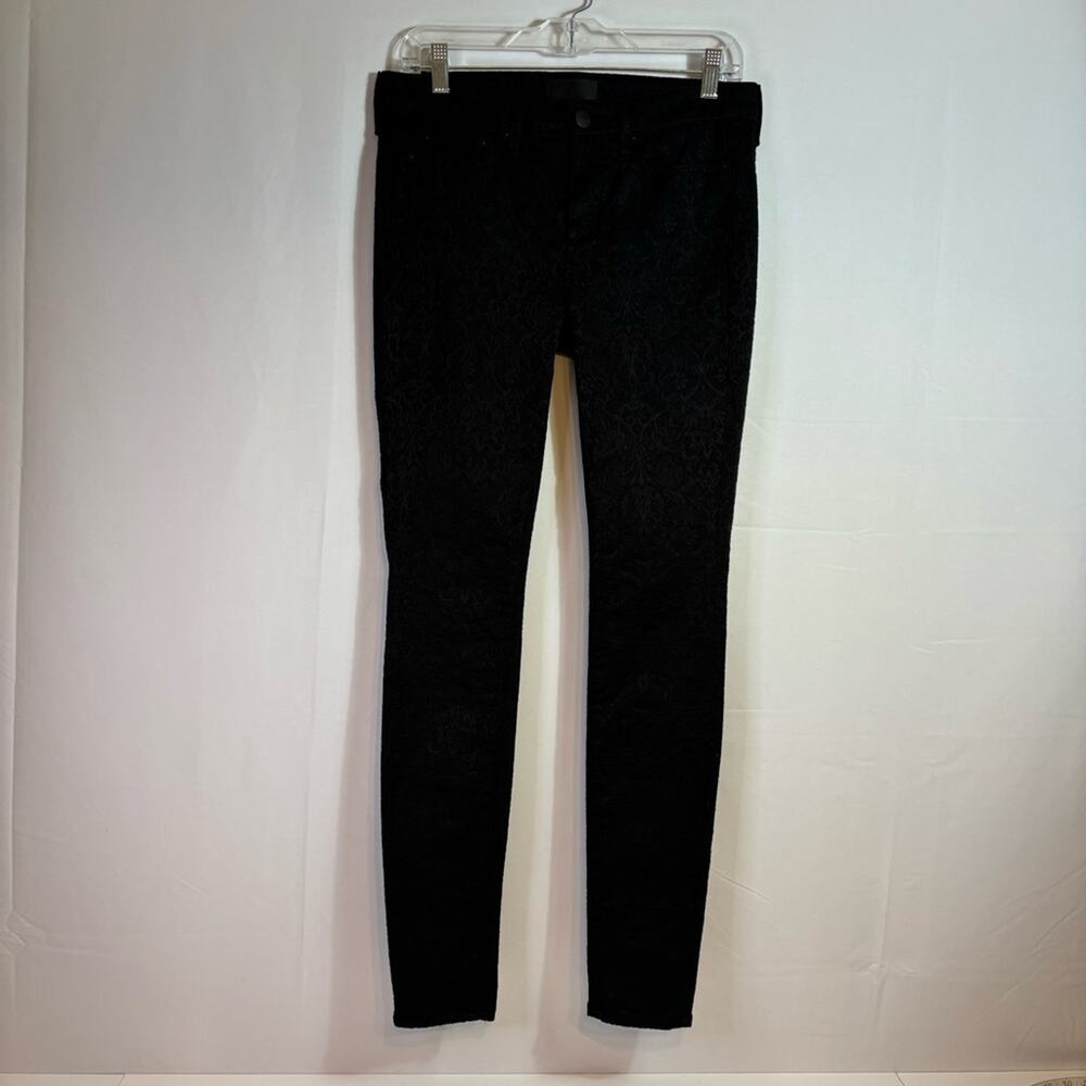 Vince Black Textured Slim Fit Pants Size 28 E0087